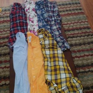 ***7 pieces Lot of long and 3/4 sleeved tops
